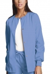 Warm Up Jacket with Embroidered PN Logo, ceil blue